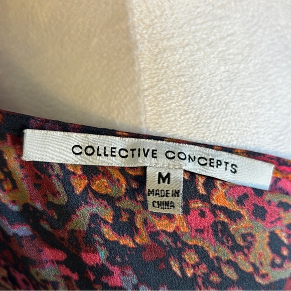 Collective Concepts Faux Wrap Dress - Picture 7 of 8